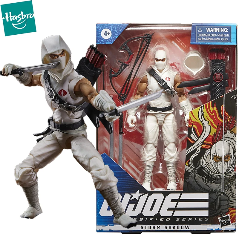 

In Stock Hasbro G.I. Joe Classified Series Storm Shadow Action Figure Collectible Movie Model Toys Hobby Gift for Kids