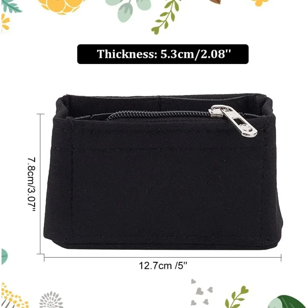 Фетровый органайзер-вставка для кошелька вставка-органайзер сумки через плечо GG