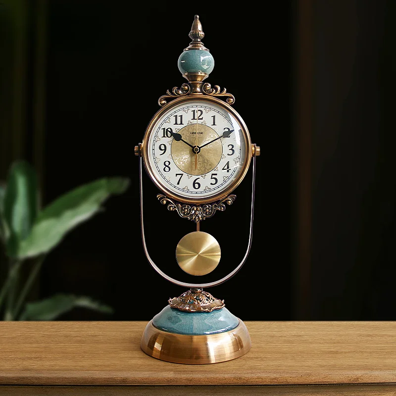 

Nordic Decor Table Clocks Home Living Room Luxury Modern Table Clocks Large Antiques Casa Decoracion Hogar Vintage Decor