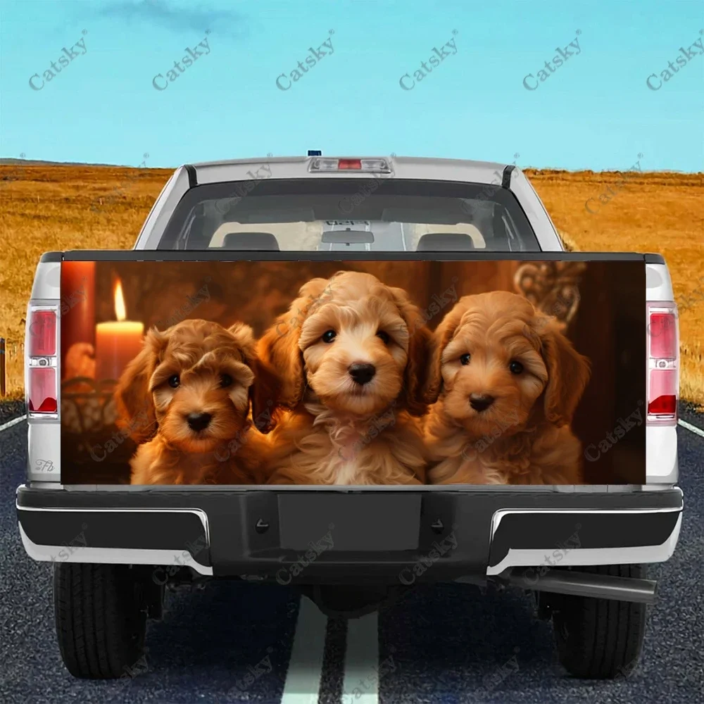 Милая повязка на заднюю дверь для собак Cavapoo материал профессионального класса