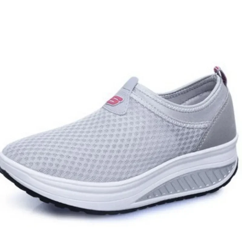 Женская спортивная сетчатая обувь большого размера повседневная уличная одежда