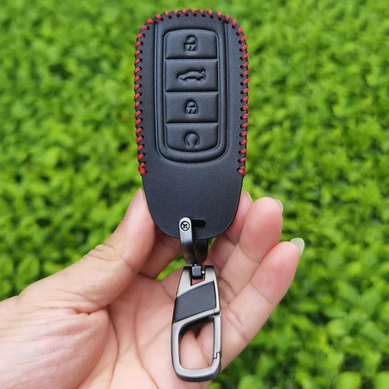 Кожаный чехол для автомобильного ключа Chery Tiggo 8 Pro 8plus New 5plus 7pro 7 Max Omoda 5 C5 Modod Protector Fob