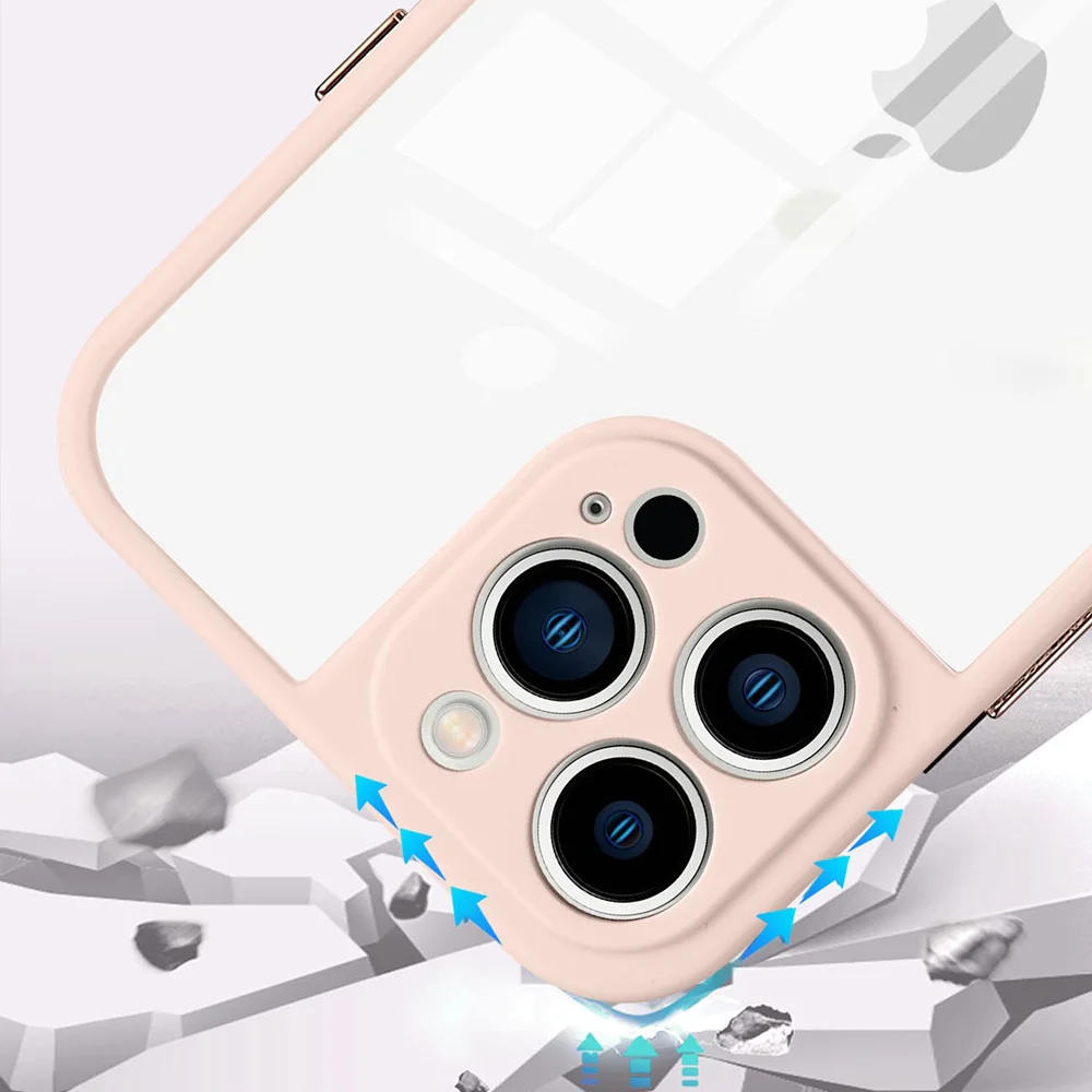 Оригинальный чехол бренда Luxury Blue Clear для iPhone 14 Plus 13 Pro Max 12 11 X XS XR 14Pro 13Pro 8 силиконовый чехол аксессуары для телефона.