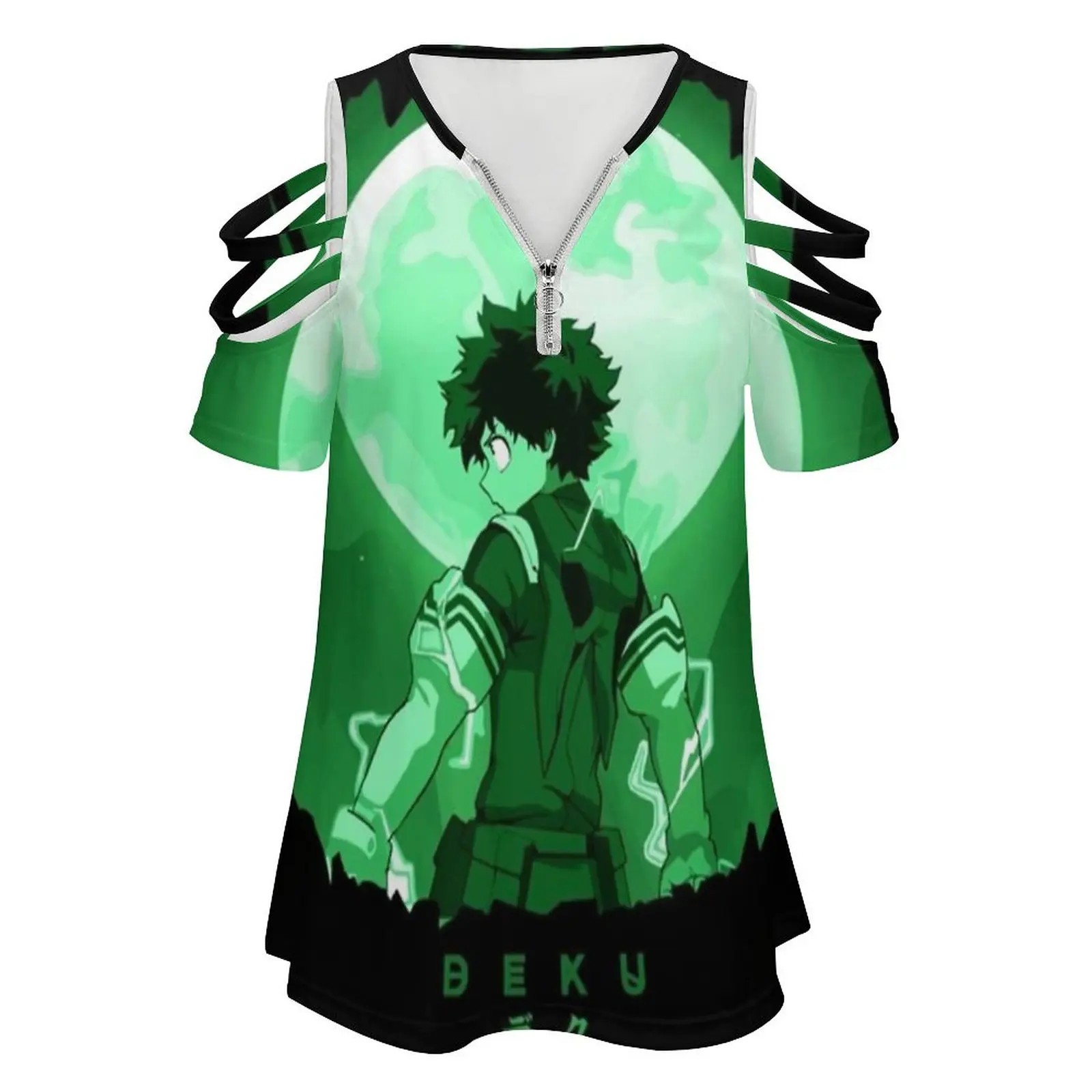 Деку | Идеальный подарок женская футболка летняя модная с цветочным принтом и