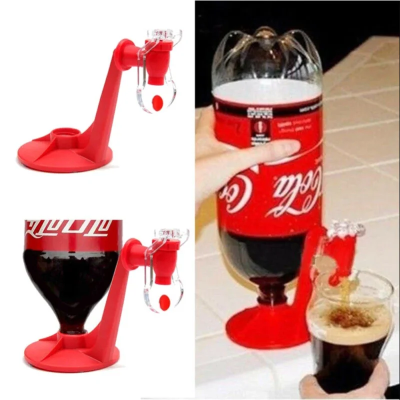 

Water Jug Soda Beverage Dispenser Bottle Coke Upside Down Drinking Water Distributeur De Boisson Switch Gadget Party Home Bar