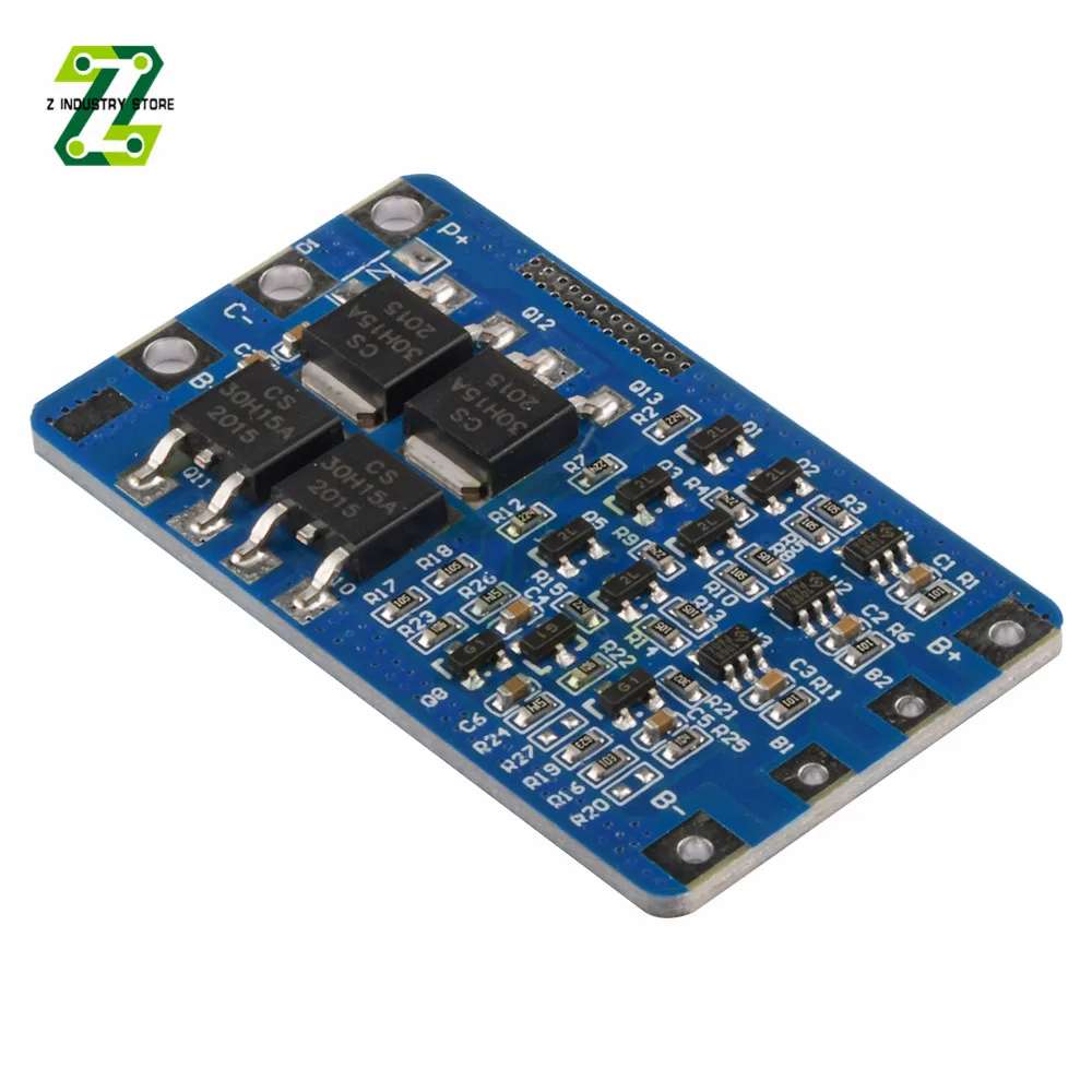 

Защитная плата для зарядного устройства литиевой батареи 3S 7,5-12,6 в, модуль 15-20A для электрического распылителя, зарядка литий-ионной батареи