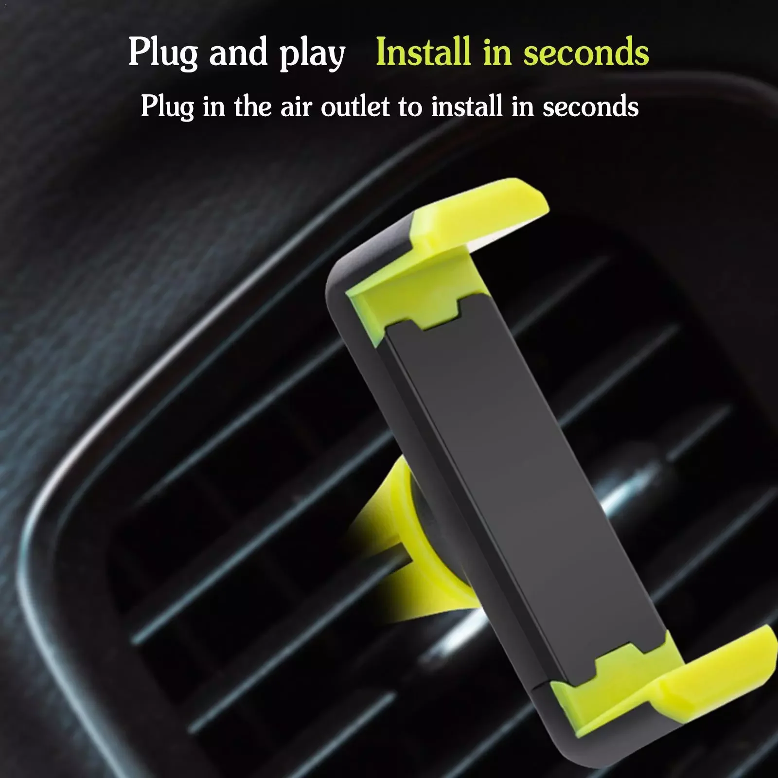 

Car Phone Holder Air Vent Mount Holder Universal Car Holder For Cell Phone In Car Mobile Phone Holder Stand For 4-6 Inch
