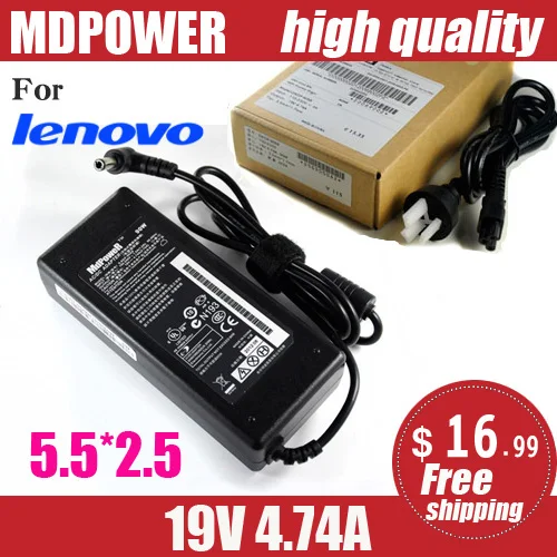 Блок питания MDPOWER для ноутбука LENOVO Z480 Z500 Z500A блок адаптер переменного тока шнур