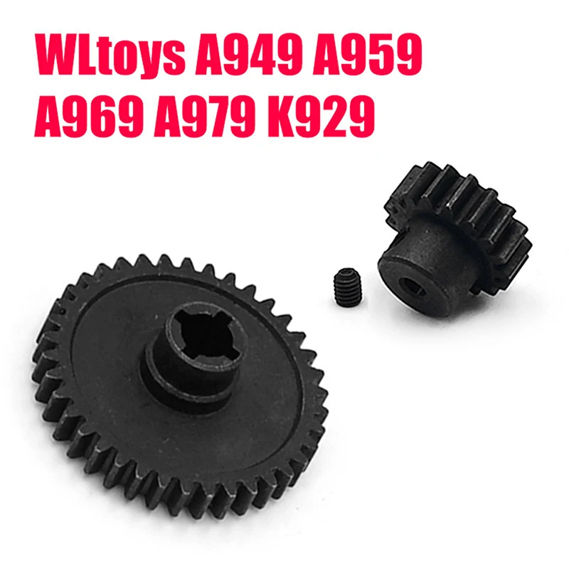 

Детская Шестерня 42T + Шестерня двигателя 27T для 1/18 WLtoys Металл Diff A959-B