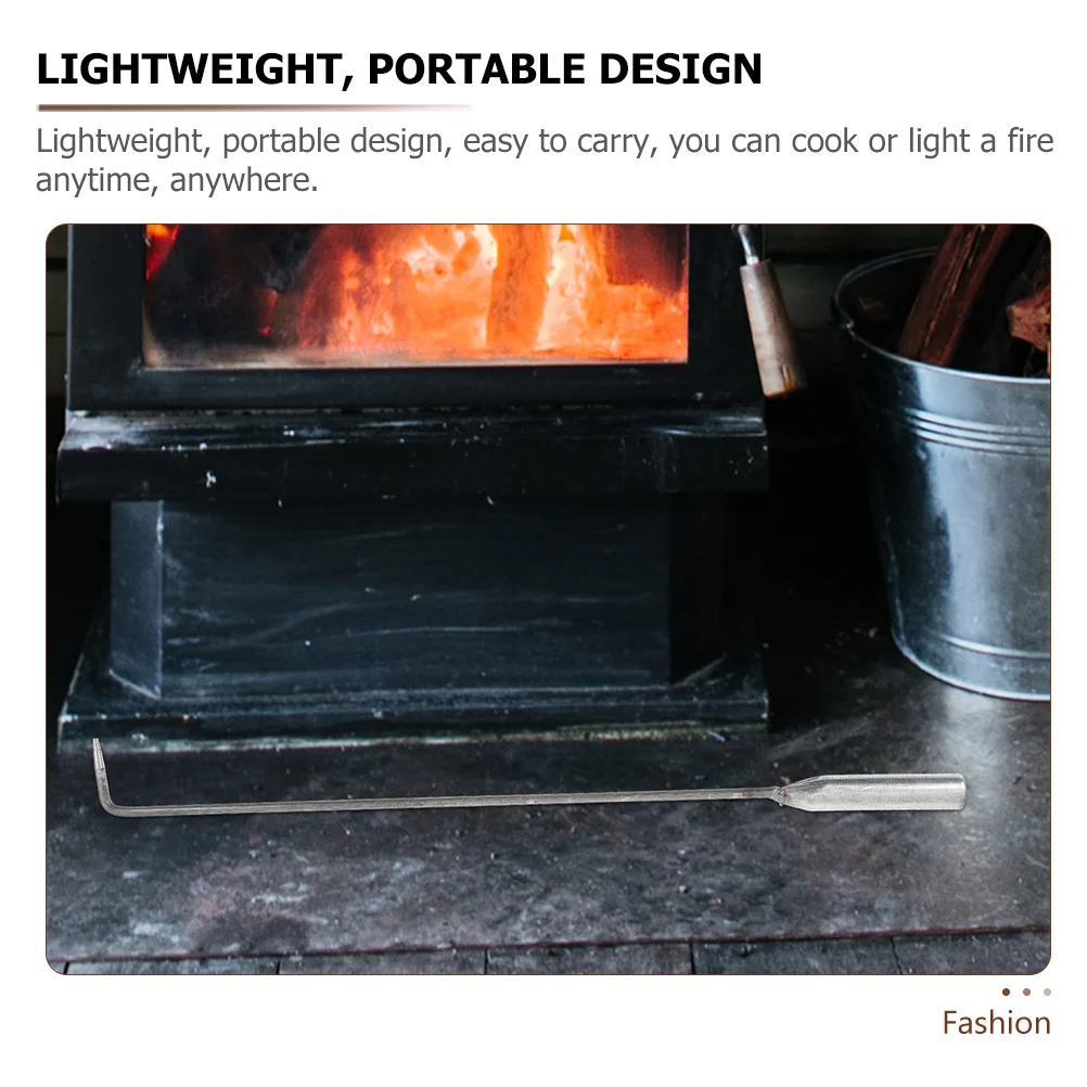 Крючок для брикета кемпинга в помещении и на открытом воздухе инструмент барбекю