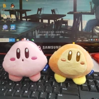 kirby plush 7cm toy kawaii high quality pendant coin purse doll girly heart ornaments karby earphone bag gift for childrens