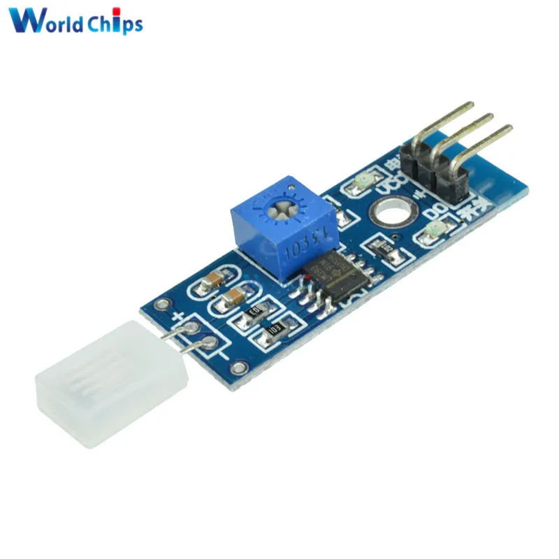 

Модуль датчика влажности HR202L, 3 контакта, 3,3-5 В