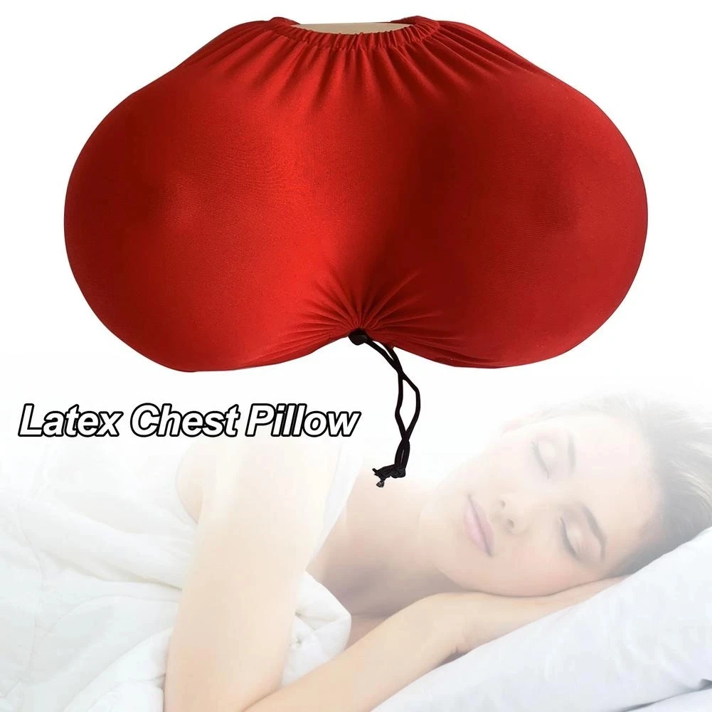 

Comfort Latex Chest Pillow Breast Cushion boob pillow breast pillow Back Pillow Chest cushion side sleeper pillow throw pillows