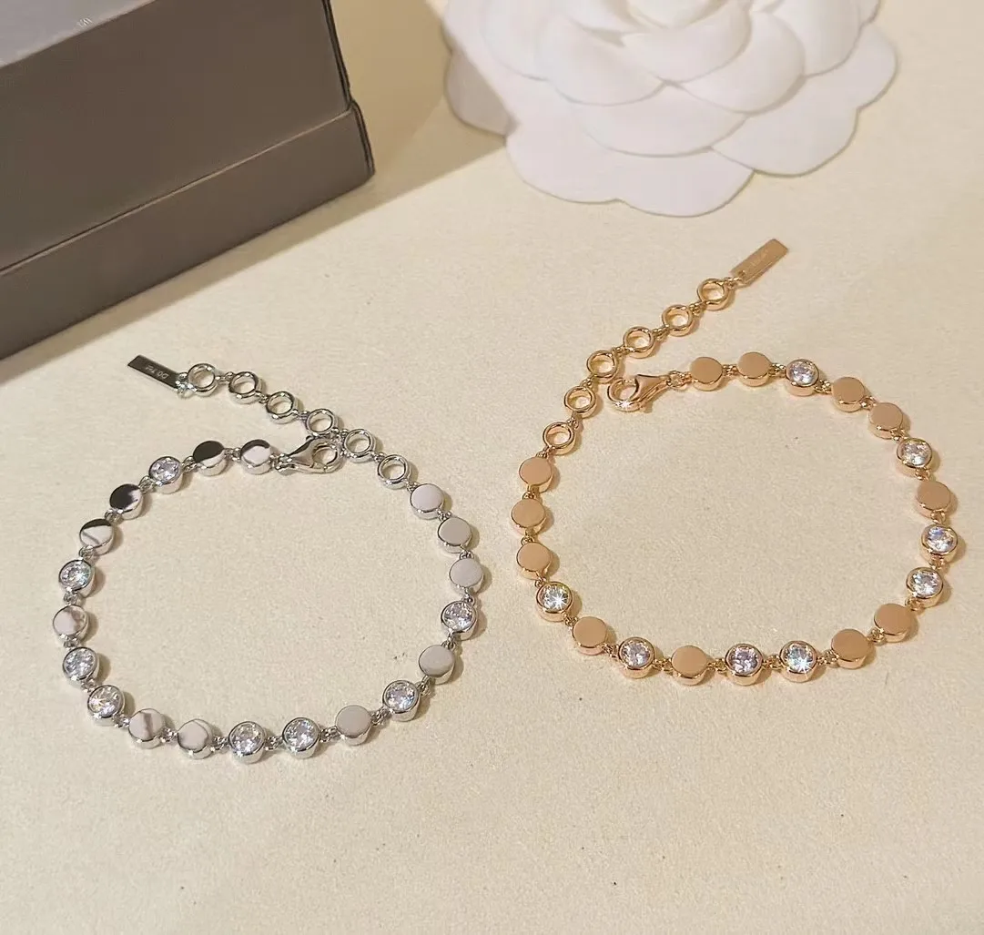 

925 Sterling Silver Luxury Designer Jewelry Bracelets for women Gold Silver Color Party Bracelet for Women High Quality