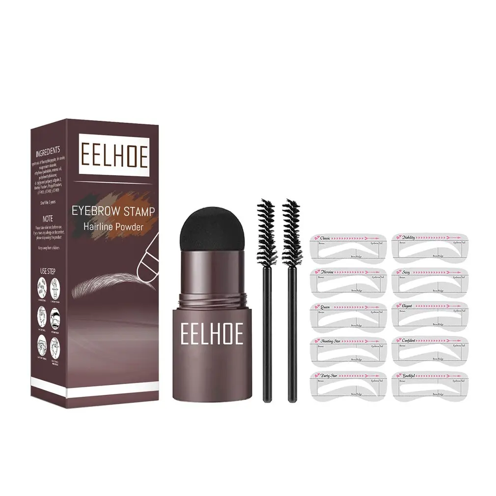 

Eyebrow Print Artifact Eyebrow Powder Seal Stick Set Lazy Filling Makeup Waterproof And Sweat-proof Hairline Powder