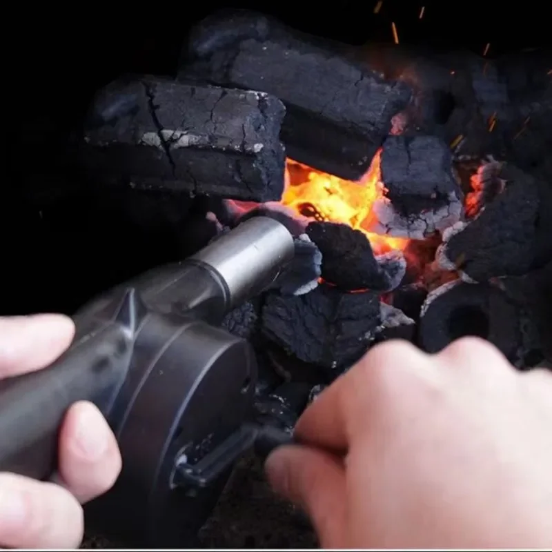 Портативный Ручной Вентилятор Для Барбекю Воздуходувка Гриля Стартовый