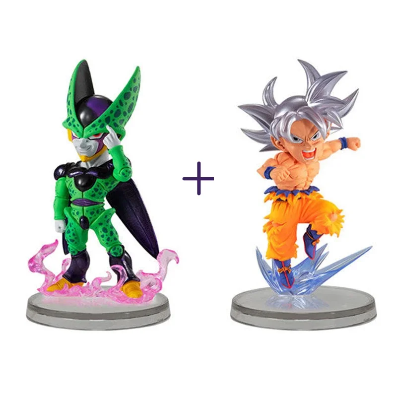 Подлинная фигурка Dragon Ball натуральная серия Gacha UG10 Son Goku Vegetaiv орнамент модель