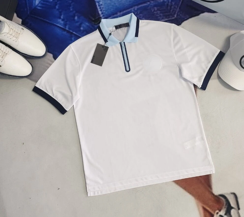 

Men's Golf Top Short-sleeve Clothing T-shirt Decent Casual Sports Outdoor Polo Shirt for Men