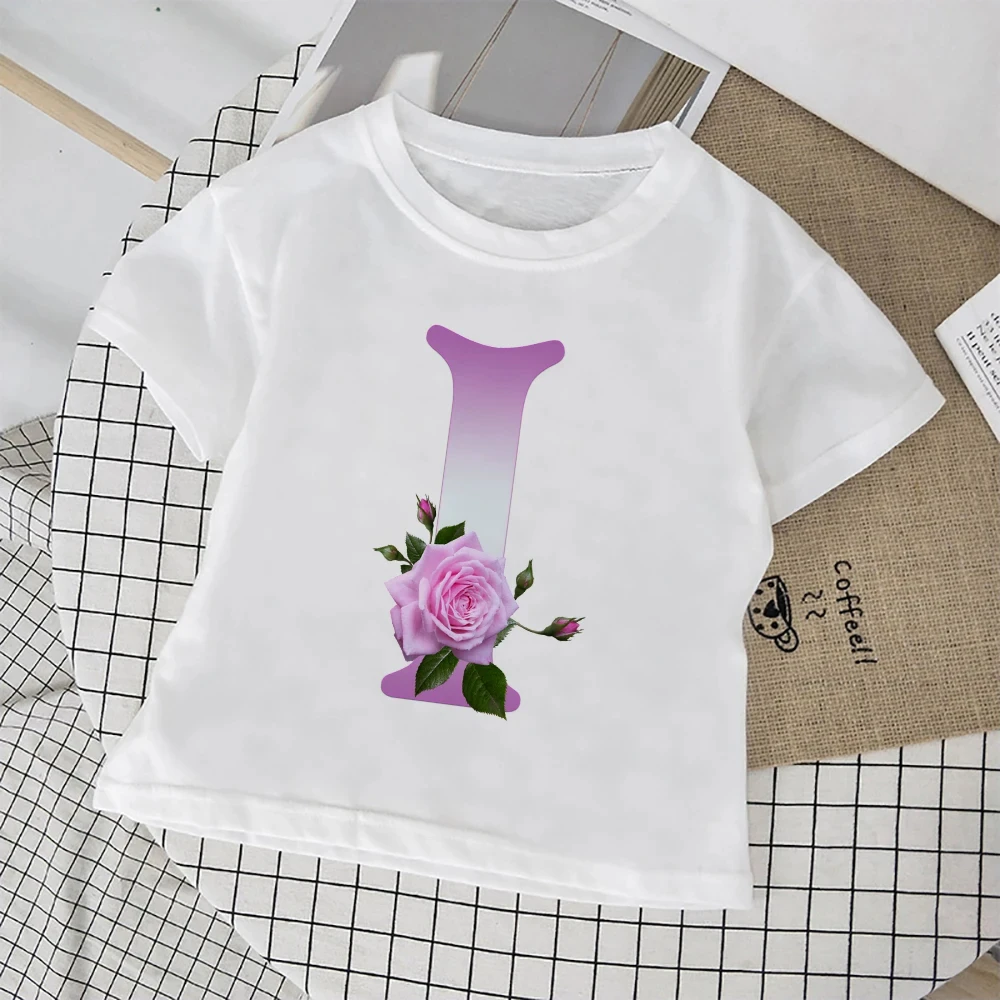

Футболка для мальчиков и девочек с 3D принтом цветов и цифровым рисунком, летняя повседневная Веселая футболка с коротким рукавом и круглым вырезом для детей