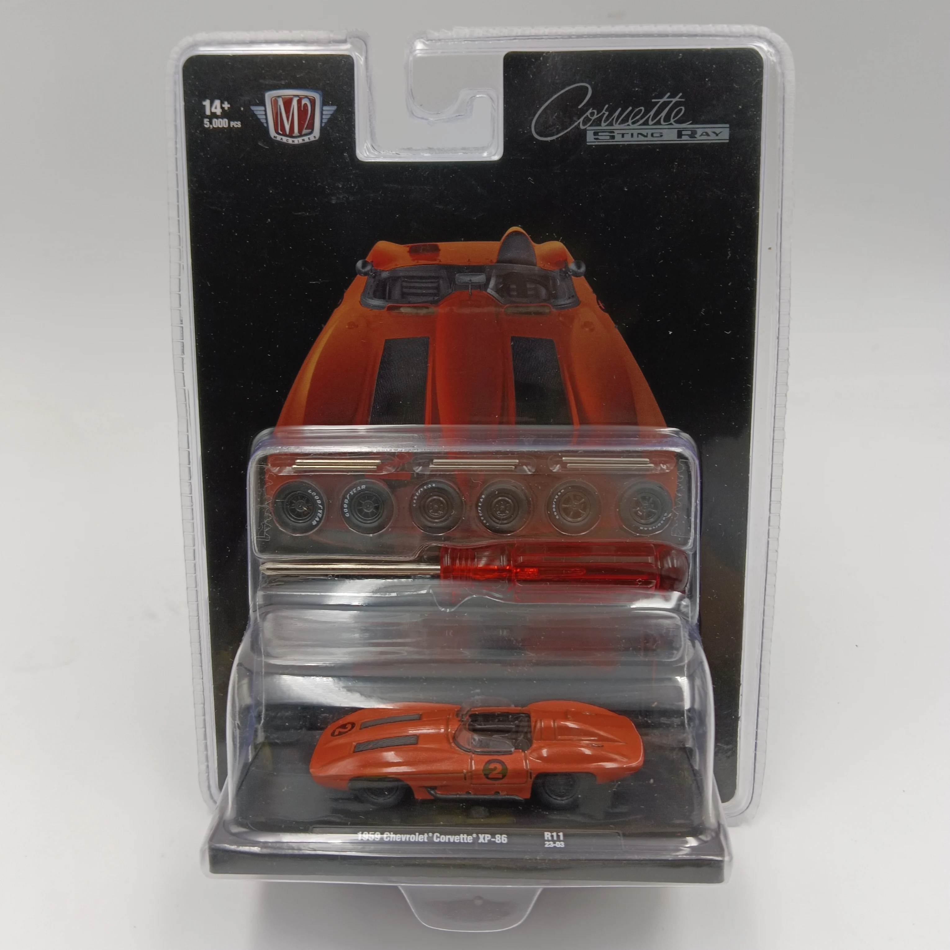 M2 Machines 1/64 vette XP86 Модель автомобиля из сплава редкая коллекция игрушек