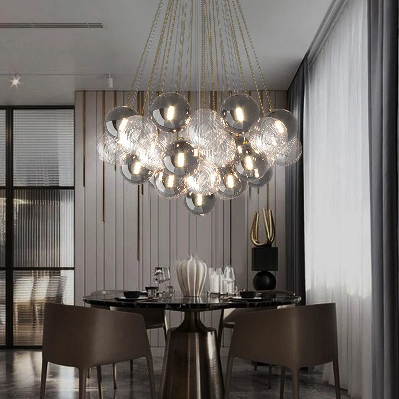 

Chandeliers Led Art Pendant Lamp Room Decor Modern dining hanging for ceiling indoor lighting Light