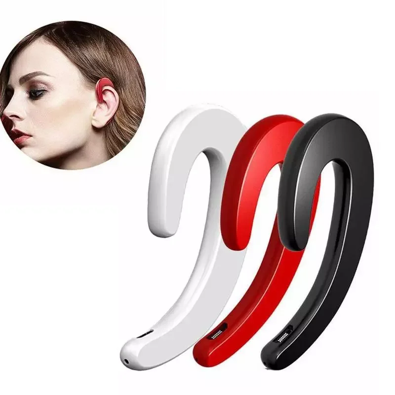 Купи Bone Conduction Bluetooth Earphone Wireless Bluetooth V4.1 Sports Stereo Headset Tablet For Xiaomi For Iphone за 586 рублей в магазине AliExpress