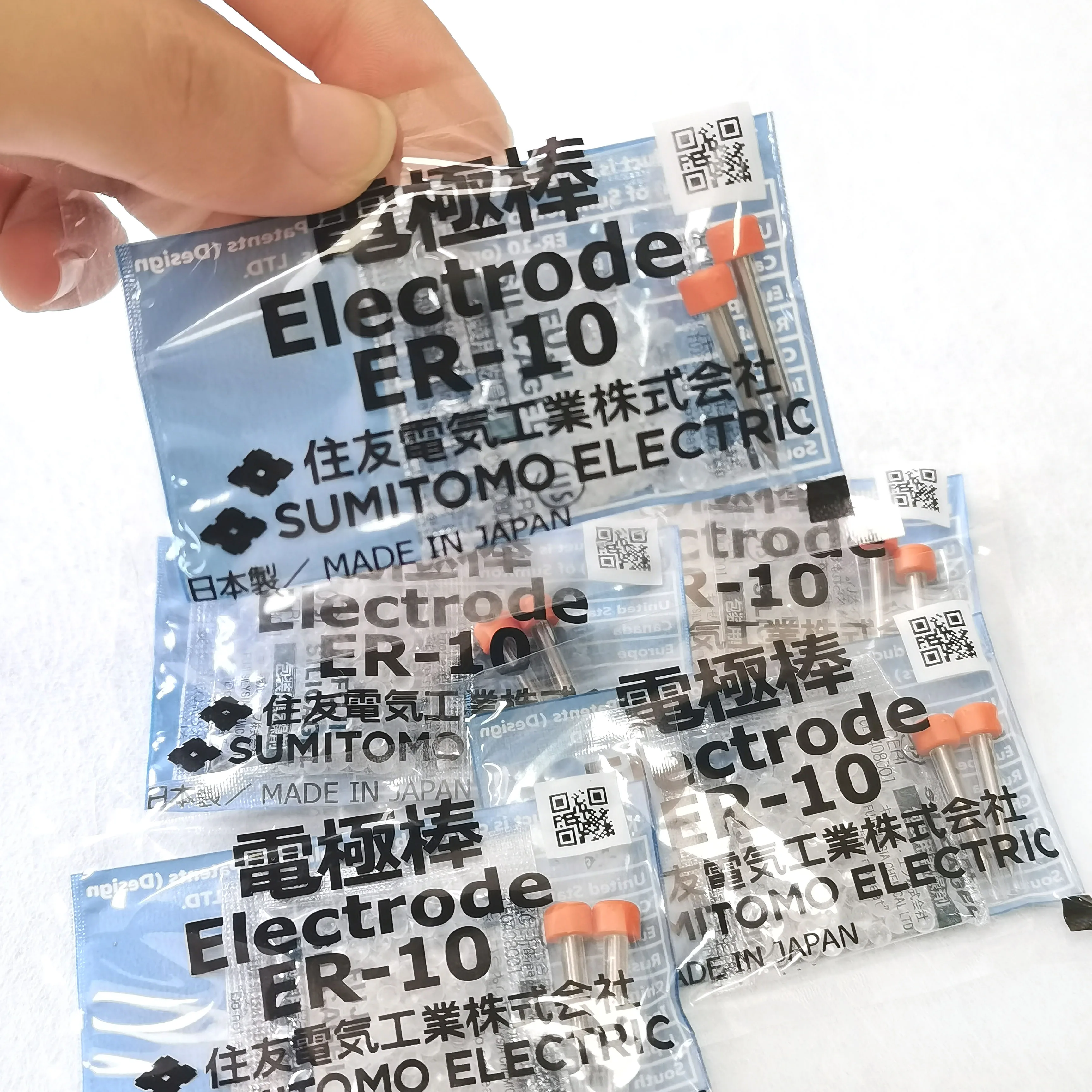 5 pairs ER-10 Electrode For Sumitomo T-39 T-66 T-81C 82C Z1C 71C T-400S/600C Fiber Optic Splicer Welding Machine Free Shipping