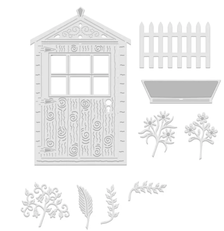 

Exquisite Shed Metal Cutting Dies DIY Scrapbooking Card Paper Cards Handmade Album Sheets