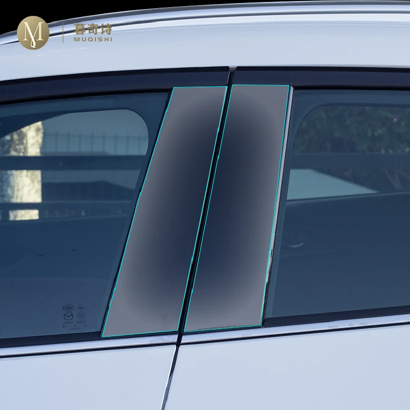 

Для Mazda CX-30 CX30 2020-2023 Автомобильная Внешняя защита B C оконная полоса защитная пленка из ТПУ Прозрачная Пленка