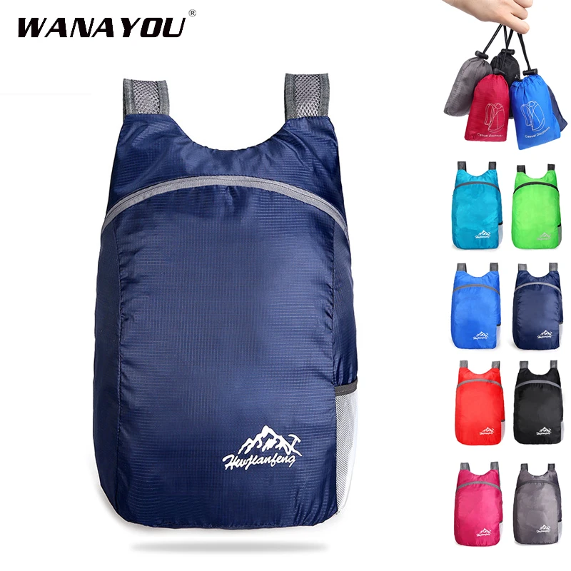 

20L Lightweight Packable Bag,Foldable Ultralight Outdoor Backpack, Waterproof Hiking Travel Backpack, Folding Handy Daypack Bag