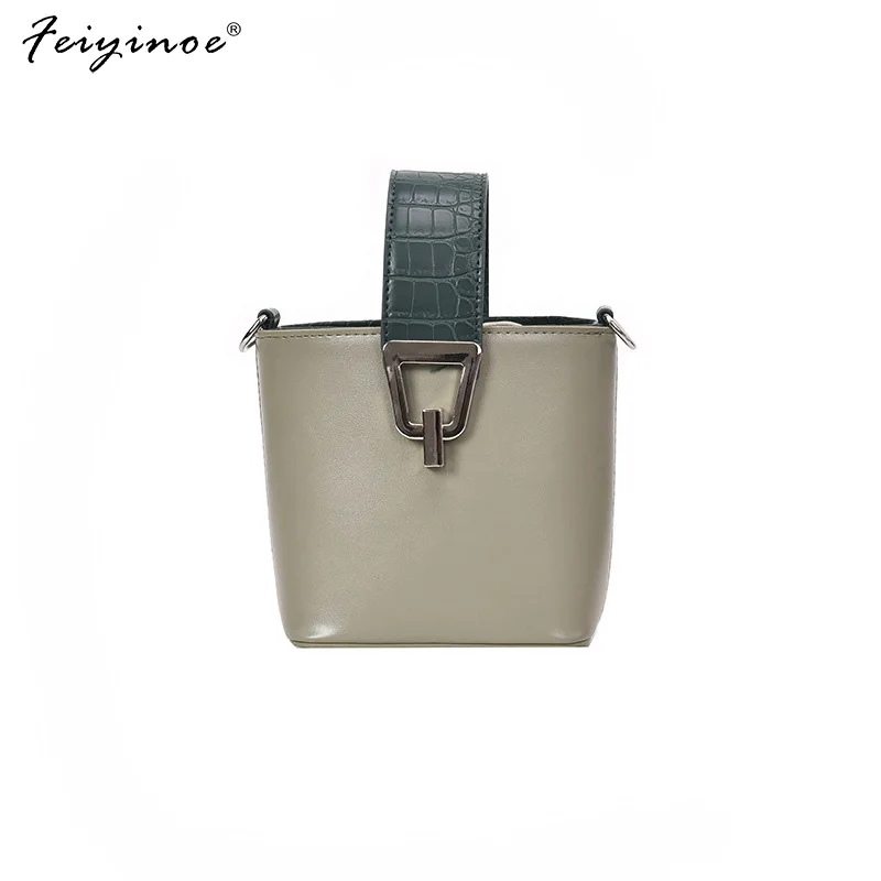 

Elegant Female Stone pattern Tote Bucket bag 2022 New Quality PU leather Women's Designer Handbag Lock Shoulder Bag Women's Bag