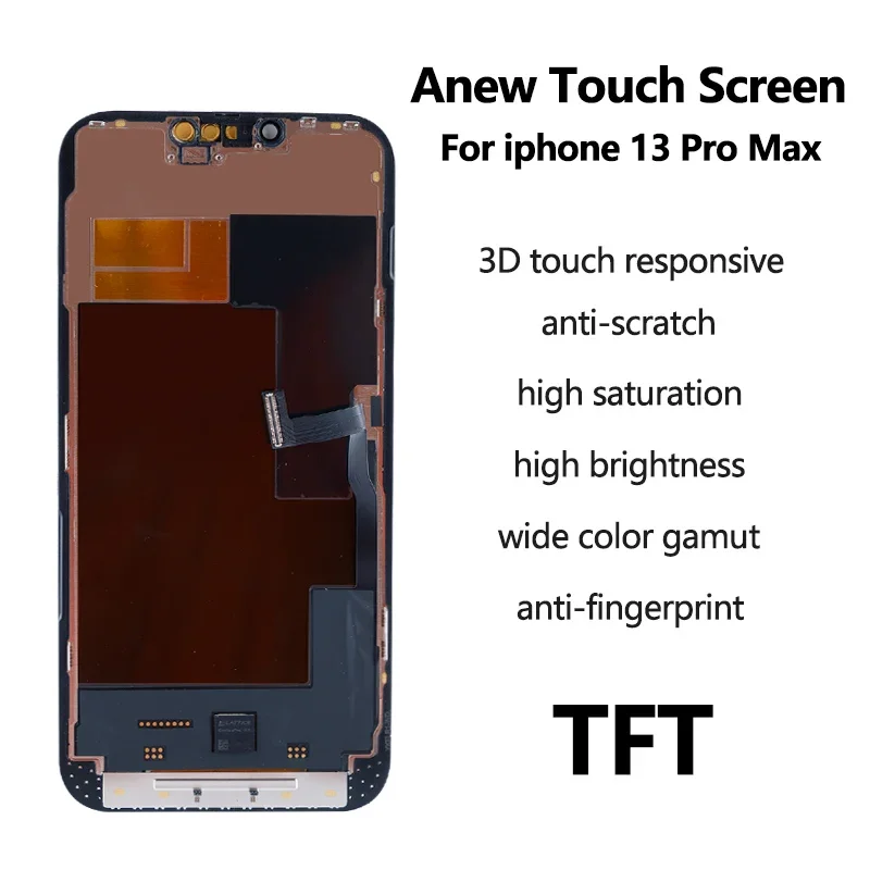 Фронтальный Дисплей Для iPhone XS 11 12 13 14 Pro Max Incell 3D Touch True Tone Полноэкранный Дигитайзер