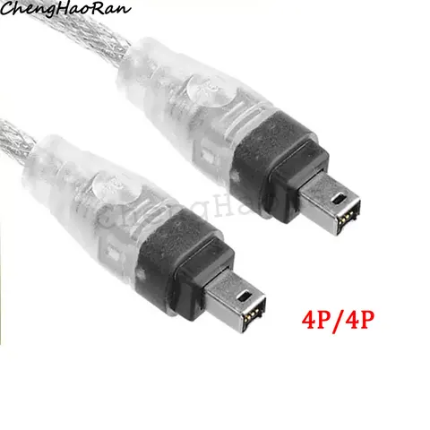 1 шт. для 1394 Firewire USB-4P 6P до 1394 Кабель для передачи данных IEEE 1394 Соединительный кабель для видеокамеры DV Аксессуары для карт сбора данных