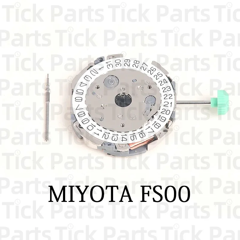 MIYOTA FS00 Механизм 6-стрелочный многофункциональный одинарный календарь Кварцевый