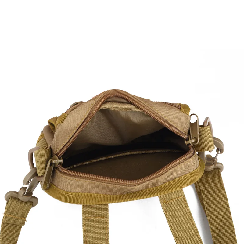 Military Tactical Shoulder Crossbody Bag Outdoor Sports Riding Tactics Shoulder Bag Oxford Cloth Portable Shoulder Bag