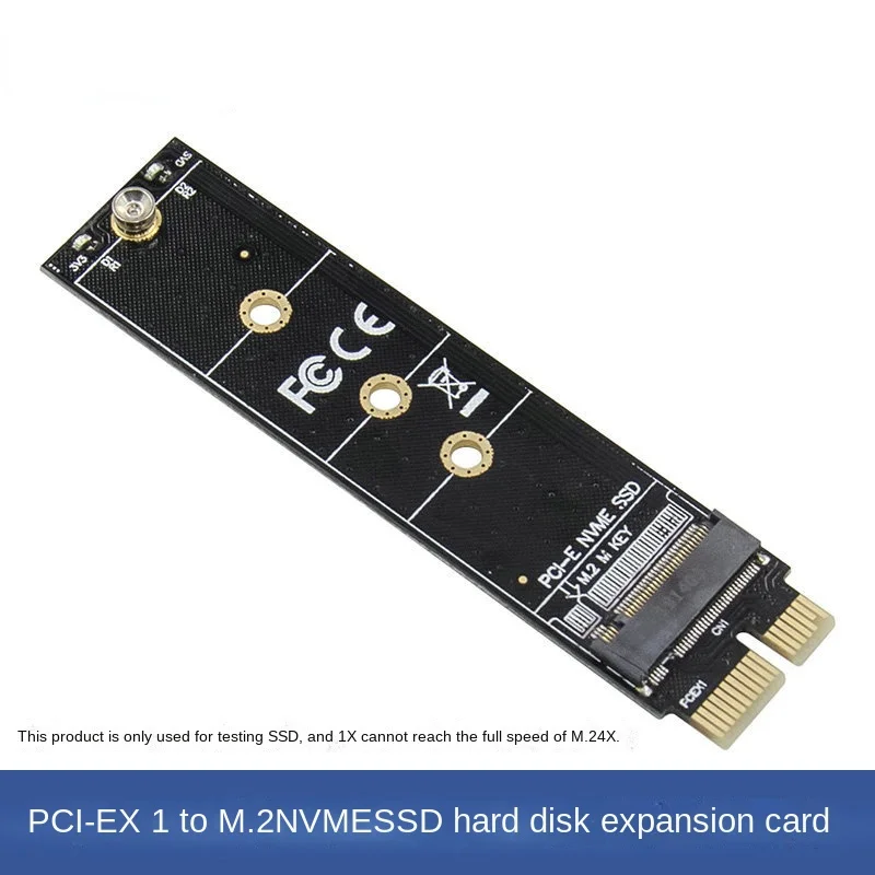

PCI-E X1 M.2 solid-state Disk SSD Computer Interface KEY Extended desktop adapter card without the NVME Driver
