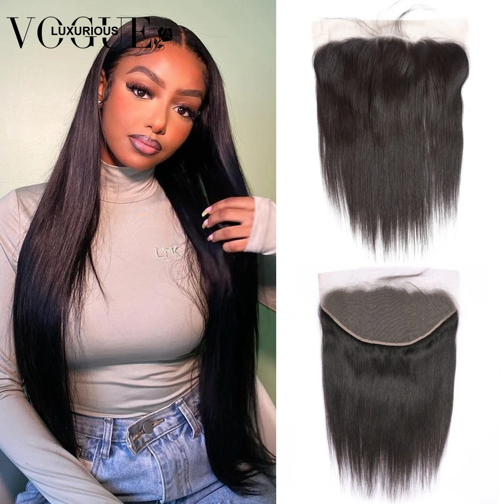 

13x6 13x4 Real Swiss HD Lace Frontal Only Invisible Melt Skins Straight 4x4 5x5 6x6 7x7 HD Lace Closure Indian Remy Human Hair