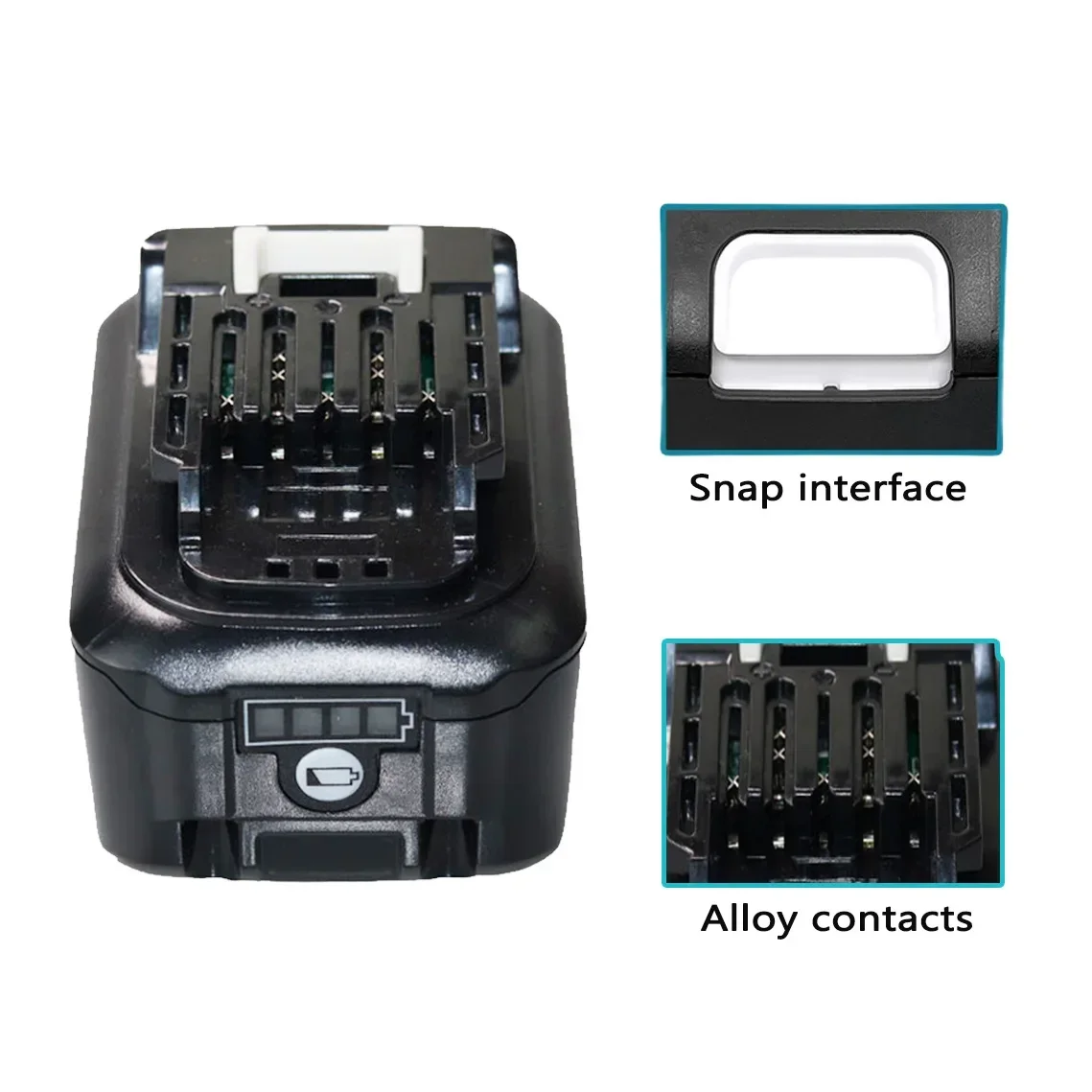 12 В 4000/5000/6000 мА/ч литий-ионная аккумуляторная батарея для Makita BL1040 BL1015 BL1020B BL1016 BL1021