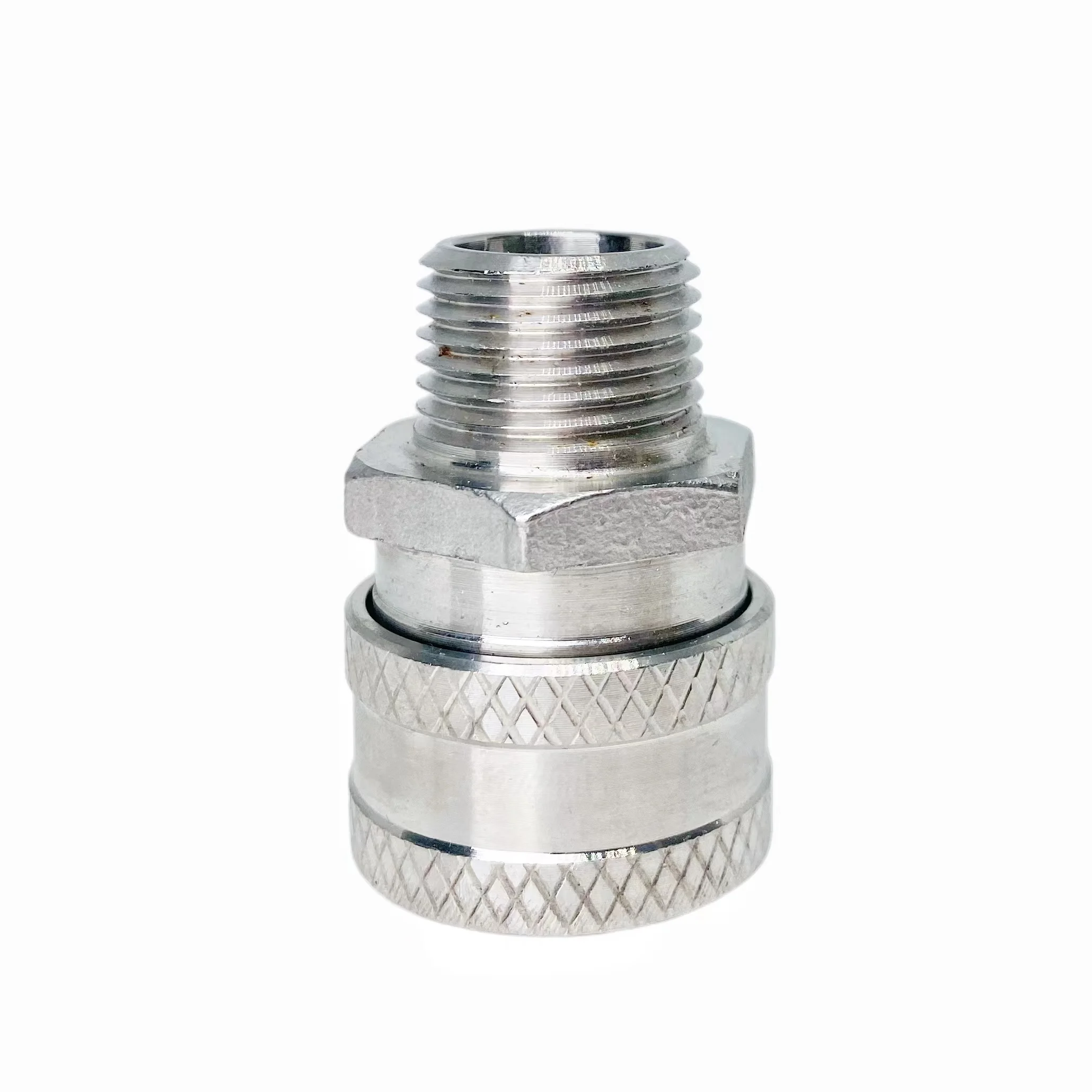 

SS Female Quick Disconnect Set, Homebrew Fitting, 1/2" Male NPT