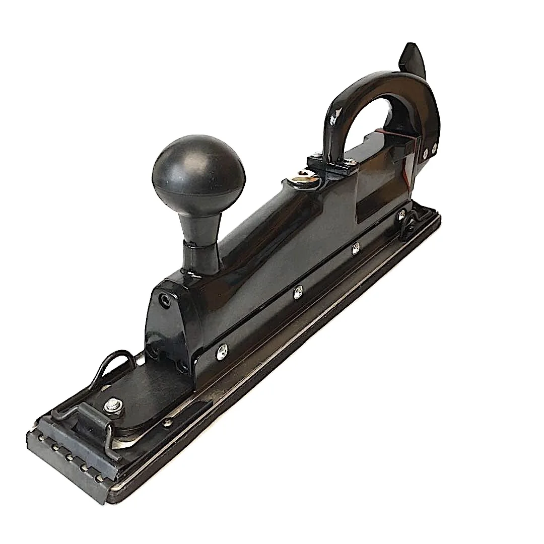 

TY77400 Pneumatic Straight Sander with Dual Cylinder 15-3/4 in. Shoe for leveling large areas