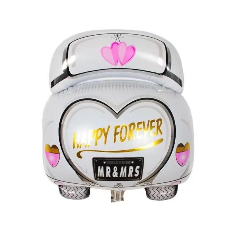 

Mr and Mrs Heart Wedding Car Foil Balloons Happy Forever Ballons Wedding Engagement Party Decorations Adults Anniversary Globos