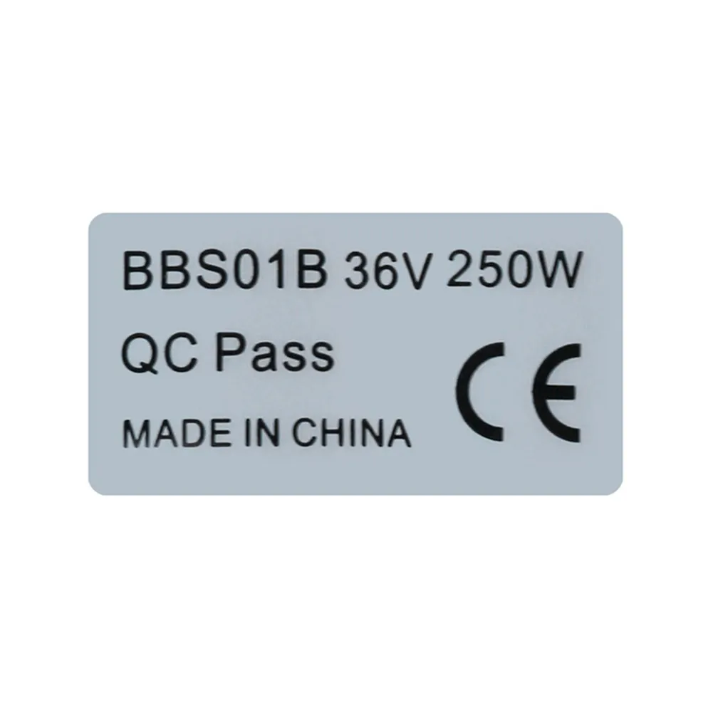 

20 PCS 36v 250w Motor Sticker Electric Bicycle Sticker For BAFANG 36V 250W/48V 750W BBS 01/BBSHD Bicycle Accessories