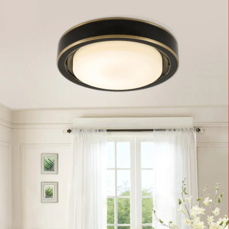 Минималистичный полностью медный потолок фотообои для спальни вход в черную