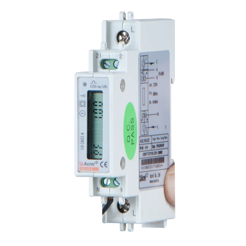 

single phase din rail solar power meter energy meter active kwh ADL-10E