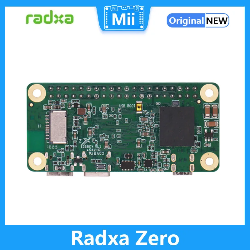 Четырехъядерный процессор Radxa Zero 1G/2G/4G мощная альтернатива для Raspberry Pi W