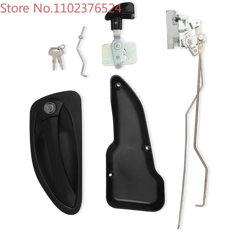 

For Hyundai R150-9T 370-9 265-9 385LC-9 Excavator Cab door lock assembly inner and outer handle lock block Excavator Accessories
