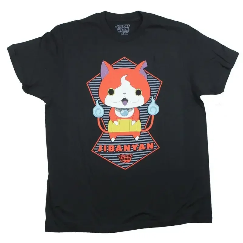 Фото Мужская футболка Yo kai Watch с изображением логотипа Yokai Cat №1