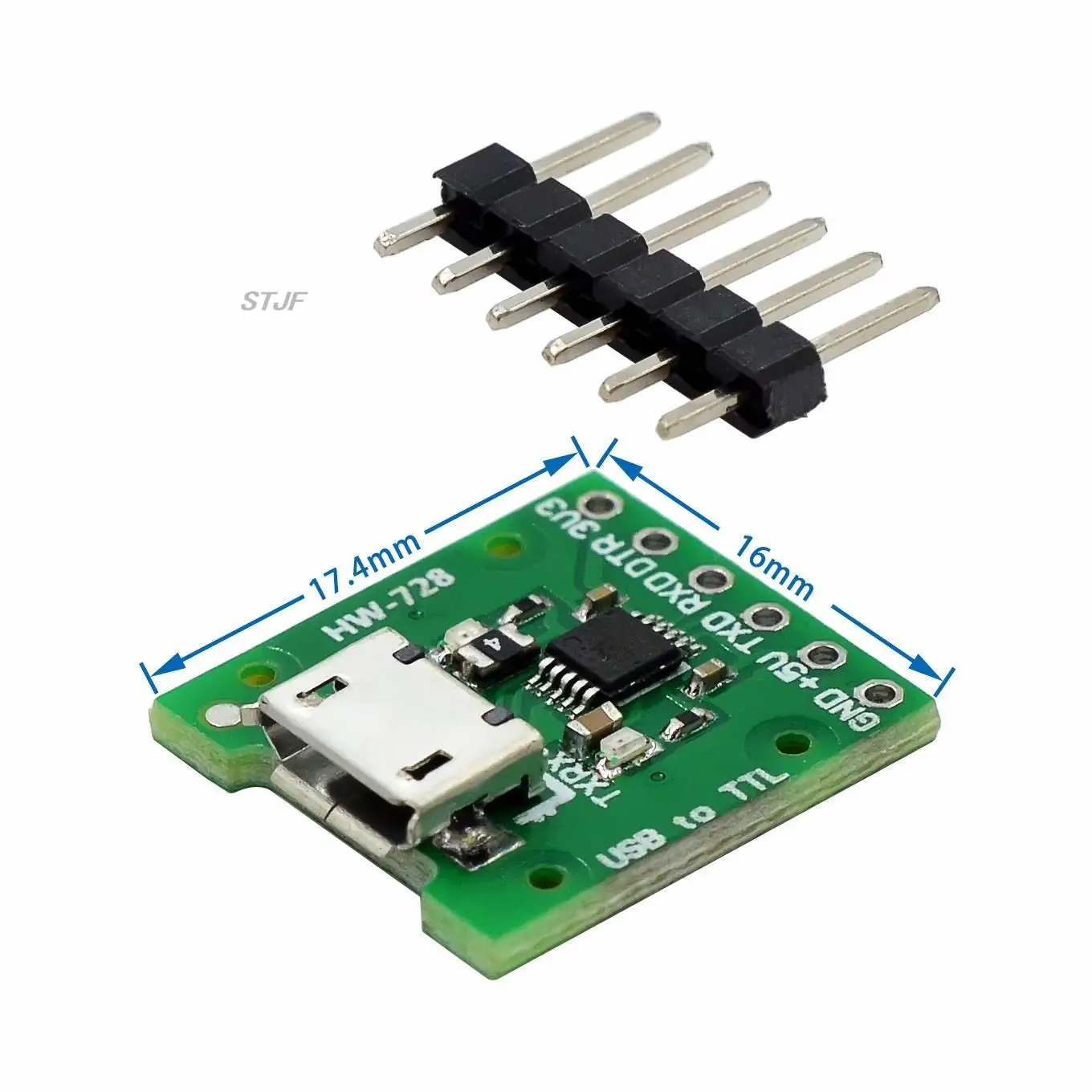 Мини-загрузчик CH340N SOP8 USB для TTL module Pro замена CH340G CH340E CH340C CH9340