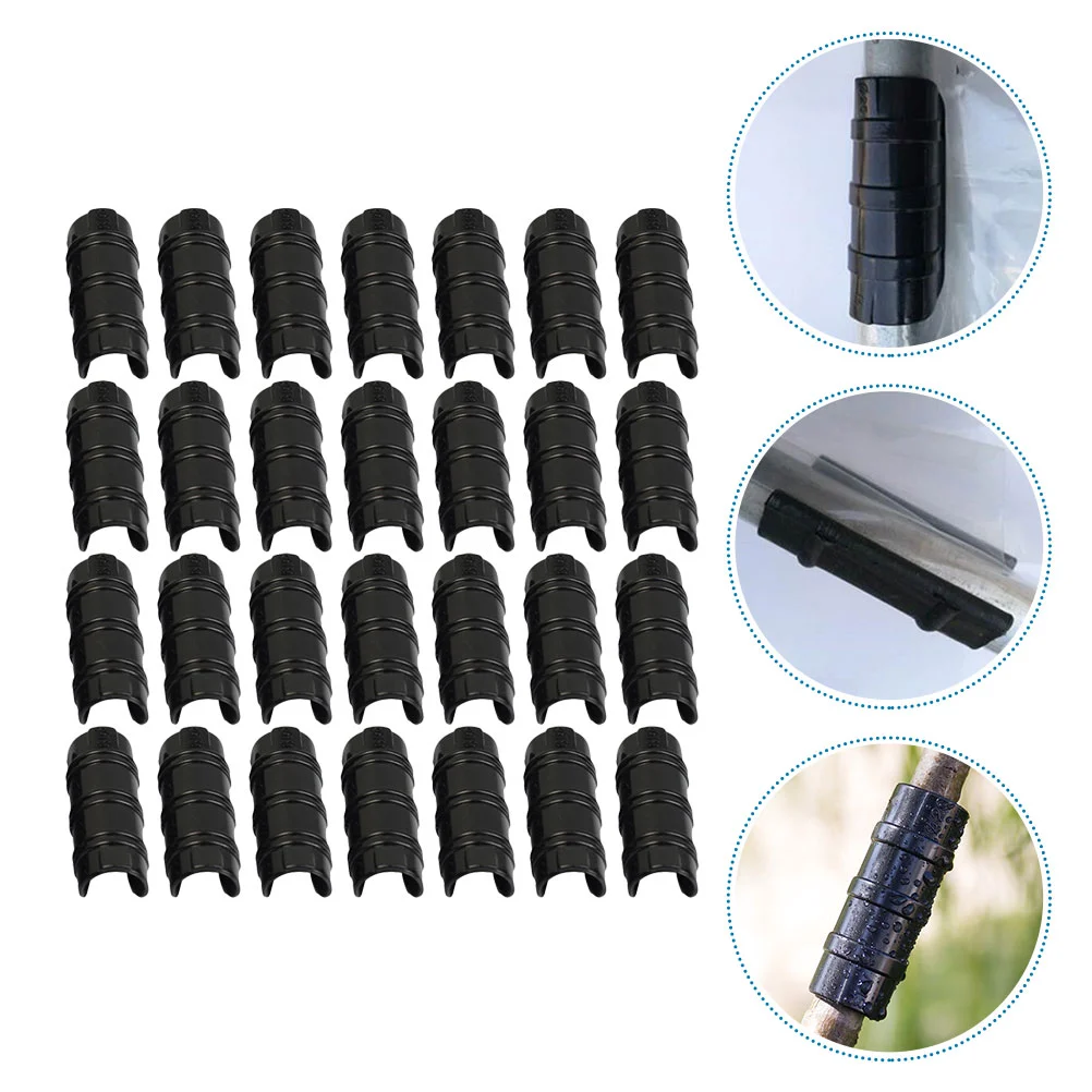 

Greenhouse Clip Film Clamps Clips Garden Tube Tunnel Cover Clamp Row Accessories Frame Plastic Shade Shed Buildings Hoop Hoops
