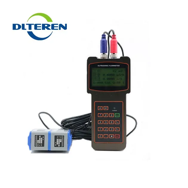 

DLTEREN TDS-100H portable ultrasonic flow meter measuring instruments clamp on type ultrasonic flow meter